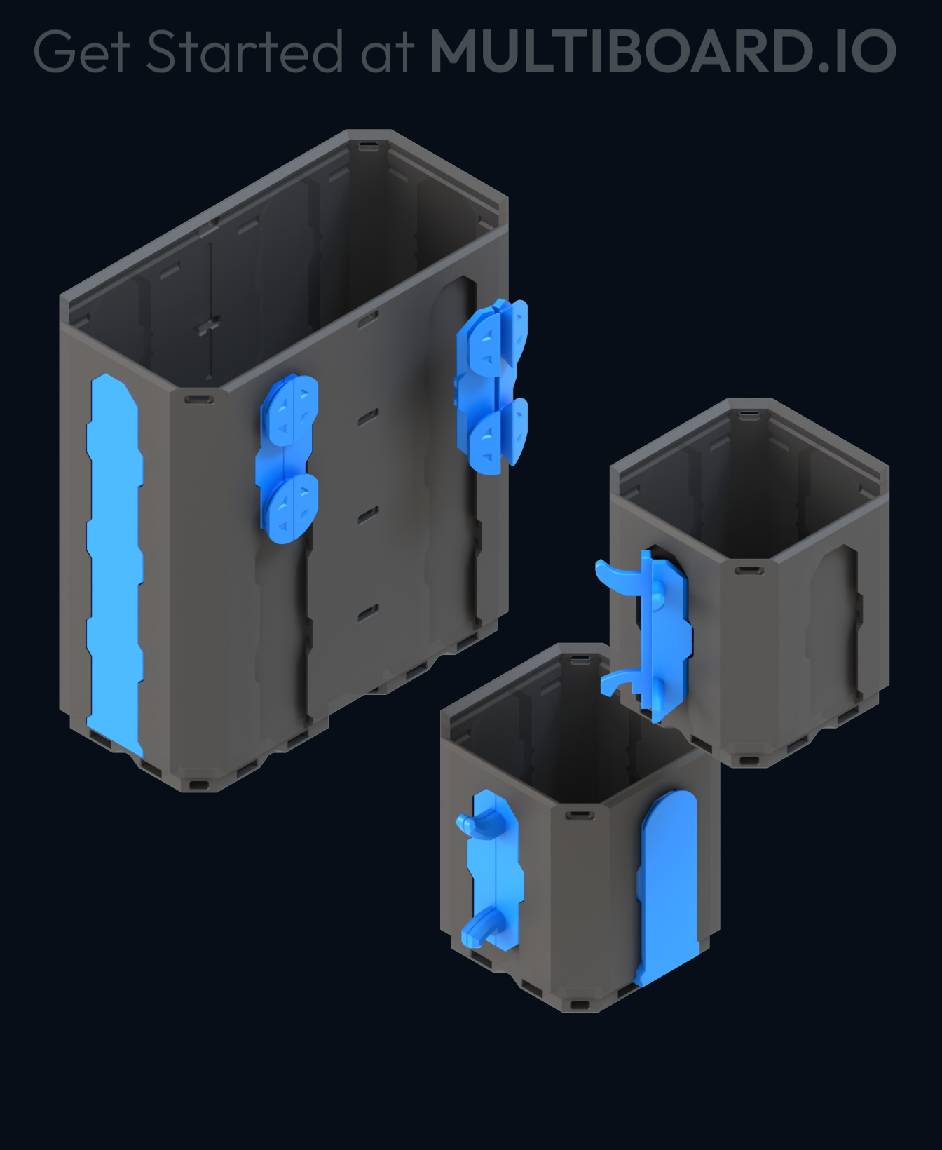 Bin Rail Connections